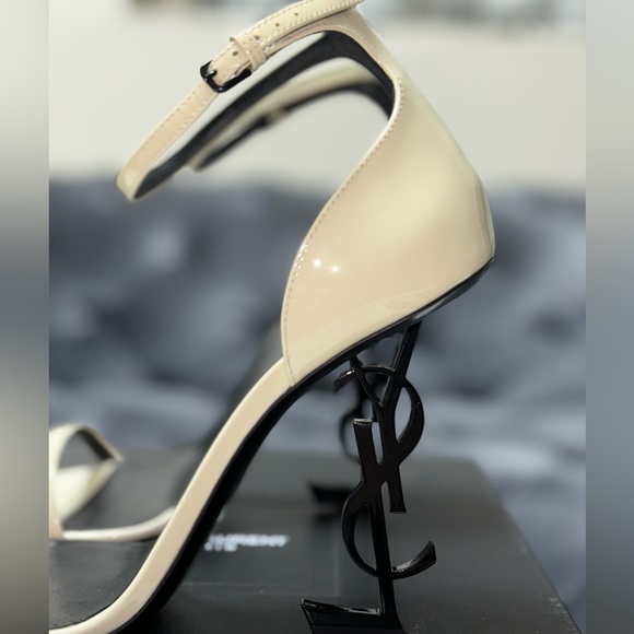 Opyum YSL Logo-Heel Sandals with Black
Hardware - Picture 2 of 12